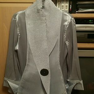 Unique 2 piece skirt outfit.